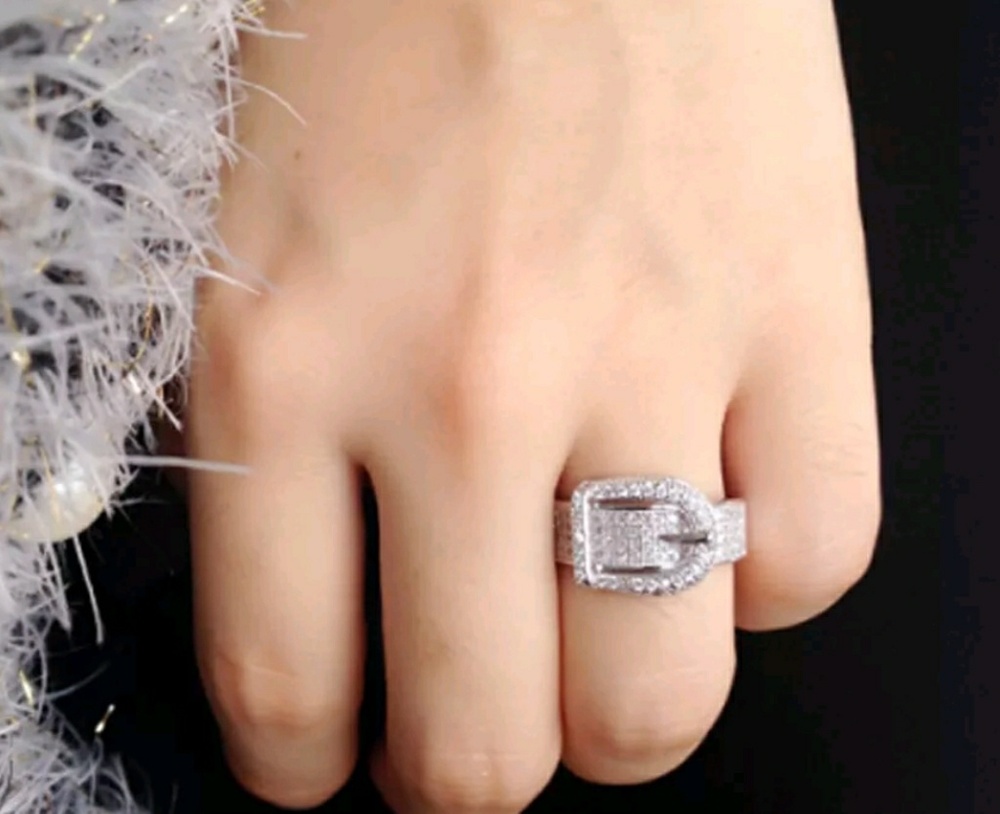 925 sterling silver stamped ring - Picture 4 of 4